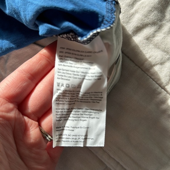 Peloton // Color Block Classic Long Sleeve Tee - Picture 5 of 7